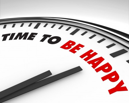TIME to be happy